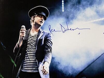 PETE DOHERTY Signed 16x12 photo - The Libertines - Autographed