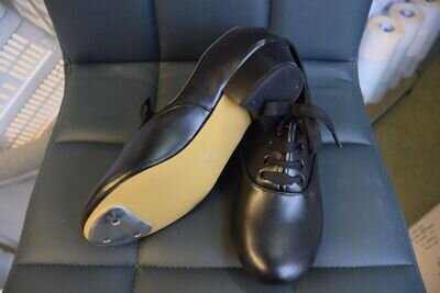 Black Oxford low heel Tap Shoes - all sizes