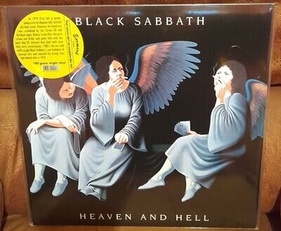 BLACK SABBATH HEAVEN AND HELL EARMARK 2004 LP STUNNING SEALED Dio Ozzy Osbourne