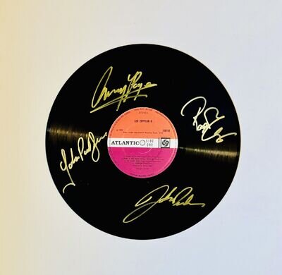 Led Zeppelin II Signed Vinyl Record