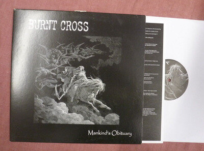 BURNT CROSS-MANKIND'S OBITUARY 2012 PUNK LP