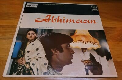 Abhimaan LP  Bollywood Vinyl  LP Record Music