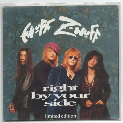 7" Vinyl: Enuff Z'nuff, Right By Your Side (1993) Poster bag. VG+ condition.