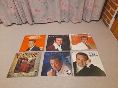 Collection 6 Vic Damone vinyl LPs The Best On Street Where You Live Jazz Records