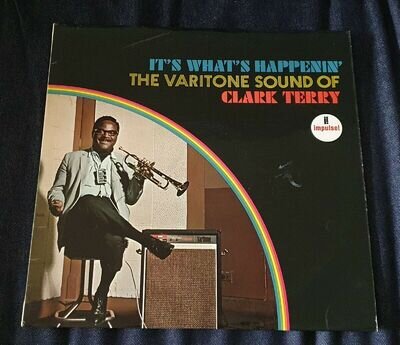 Clark Terry - Its Whats Happenin', 1967 Impulse UK stereo 1st A1/B1, NM 1 OWNER!