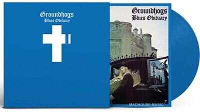 GROUNDHOGS LP Blues Obituary BLUE Vinyl 50th Anniversary Ltd w/ BONUS IN STOCK