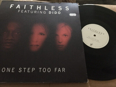 Faithless ‎feat Dido One Step Too Far 12" Vinyl 2002