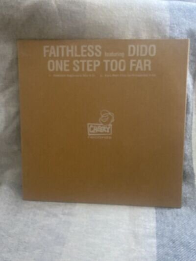 Faithless Featuring Dido - One Step Too Far (12", Promo)