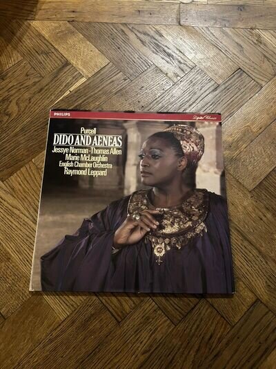 416 299-1 Purcell Dido And Aeneas Jessye Norman 12" Vinyl LP Play Tested