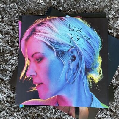 DIDO - STILL ON MY MIND BLUE VINYL LP WITH SIGNED 12" x 12" PRINT ,