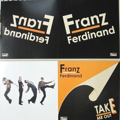 Franz Ferdinand 2004 2 Sided Promotional Poster Flawless New Old Stock