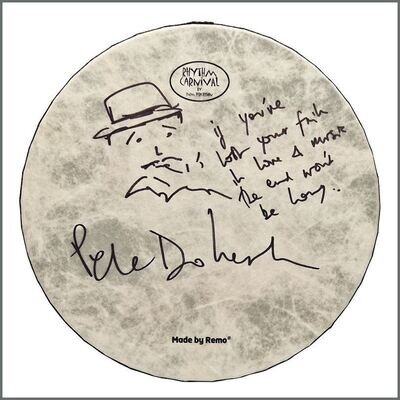 Pete Doherty Signed Remo Drum (UK)