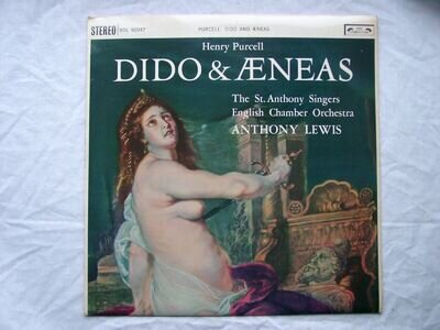 SOL 60047 - Purcell Dido and Aeneas - Baker, Lewis LP - UK