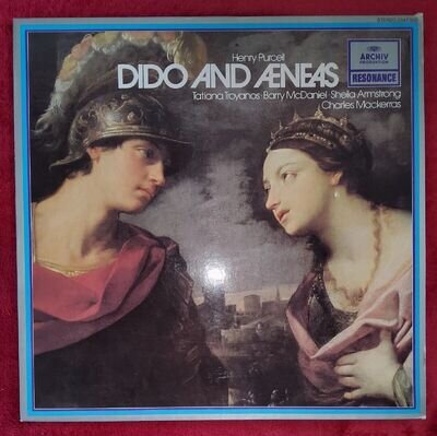 Henry Purcell - Dido And Aeneas Vinyl. Ref00091