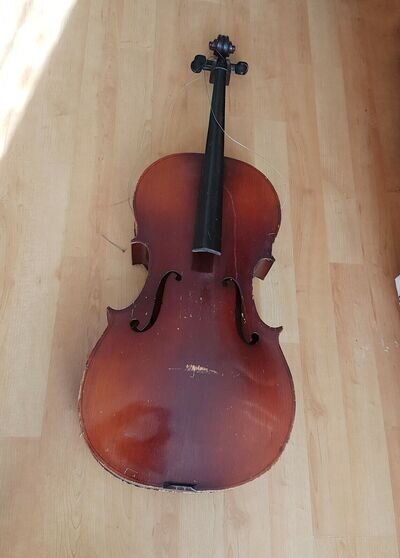 Boosey & Hawkes ‘Artia’ Excelsior old Cello for restoration /vv