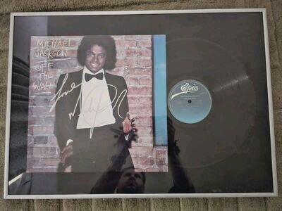 Michael Jackson - SIGNED - Off The Wall LP - COA