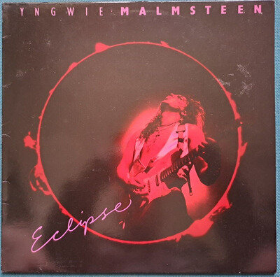 Yngwie Malmsteen - Eclipse - 12" Vinyl LP ALBUM RECORD UK 1st Press + Inner EX+