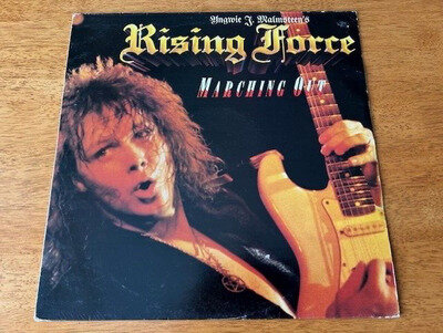 Yngwie J Malmsteen's Rising Force - Marching Out (promo vinyl album) 1985