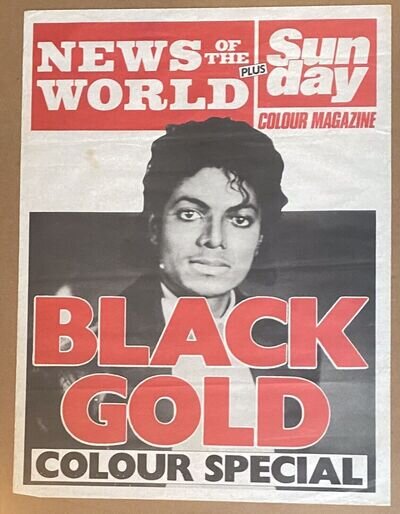 News Of The WorldMichael. Jackson Billboard Poster