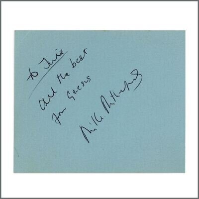 Mike Rutherford Genesis Autograph (UK)