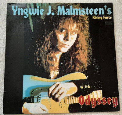 Yngwie J. Malmsteen's Rising Force - Odyssey Vinyl 1988 POLD 5224