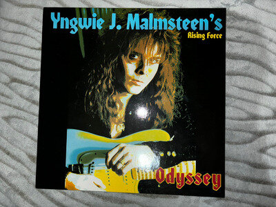 Yngwie J Malmsteen's Rising Force - Odyssey German 1988 Vinyl LP Polydor Records