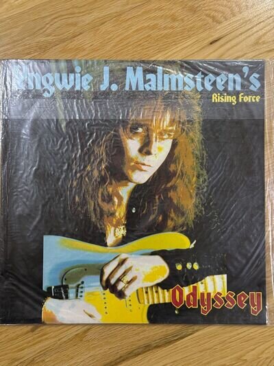 SEALED Yngwie Malmsteen - Odyssey LP Vinyl 1988 Polydor Records Rare Original!