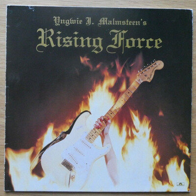 Yngwie Malmsteen - Rising Force Vinyl LP Record (Polydor 825 324-1)