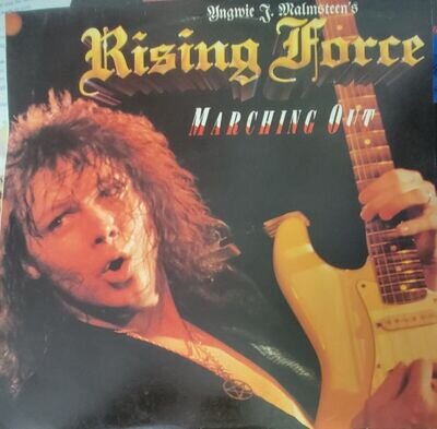 Yngwie J Malmsteen - Marching Out original vinyl release 1985