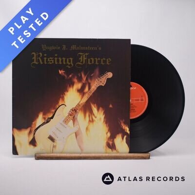 Yngwie Malmsteen Rising Force 1Y1 2Y1 LP Album Vinyl Record 825 324-1 - EX/VG+