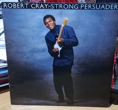 ROBERT CRAY - STRONG PERSUADER 12" VINYL LP RECORD ALBUM FREEPOST