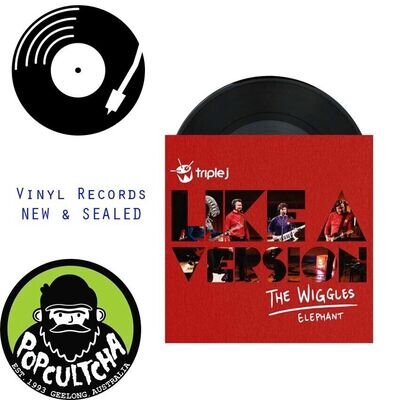 Triple J: Like A Version - Elephant by The Wiggles 7” Single Vinyl Record "New"