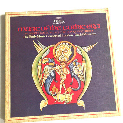 Music Of The Gothic Era - David Munrow Early Music Consort - Archiv 3LP Box Set