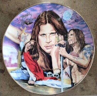 Ozzy Osbourne - Just Say Ozzy (AUTOGRAPHED PLATE)