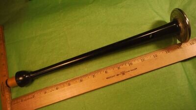 ES73 Chanter #1 Wood Great Highland Bagpipe No Maker Mark Silver Sole no halmark