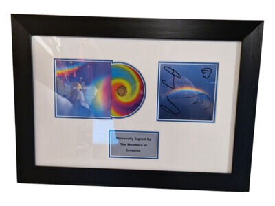 Coldplay Signed Autograph CD Framed Display COA