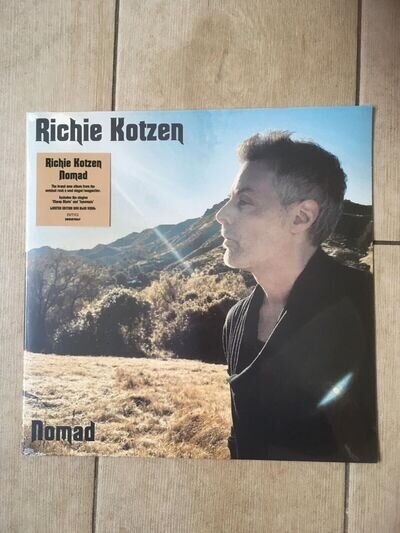 Richie Kotzen Nomad Vinyl/LP Edition Sky Blue New & sealed