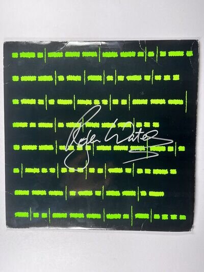 Roger Waters Signed Album Radio Kaos Pink Floyd Authentic Original 1997