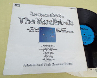 The Yardbirds Remember - The Yardbirds Starline SRS 5069 A-1/B-1 Gt.Britain VG++