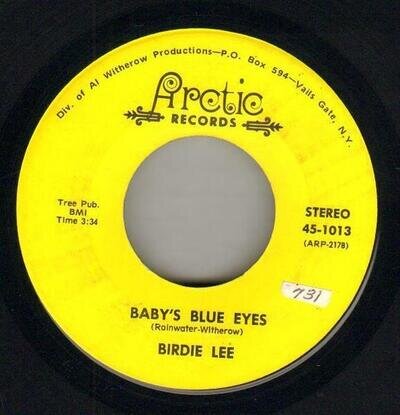 Birdie Lee Dont Close The Door / Babys Blue Eyes SIGNED Vinyl Single 7inch