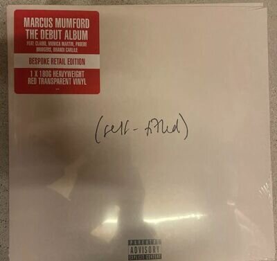 Marcus Mumford Self Titled Red Vinyl Album 12" LP New Sealed Bespoke Edition