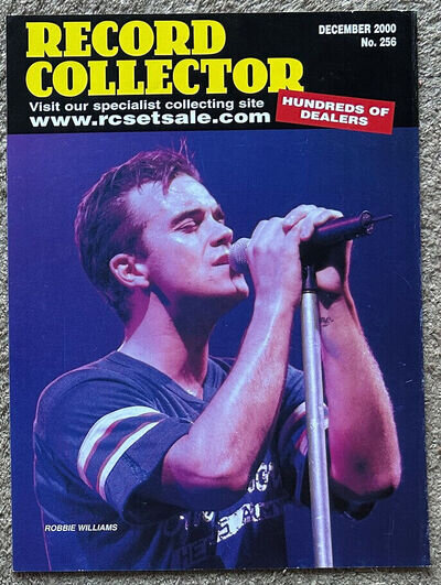 ROBBIE WILLIAMS ~ 2000 Full page UK magazine poster