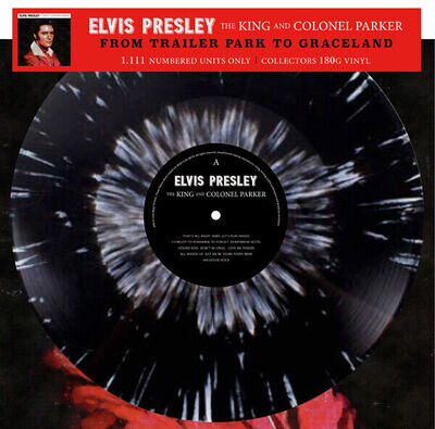 ELVIS PRESLEY FROM TRAILER PARK TO GRACELAND (SPLATTER) VINYL LP