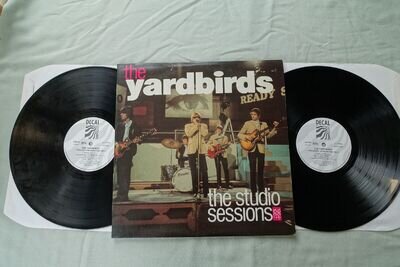 THE YARDBIRDS 2LP STUDIO SESSIONS 1964-1967 UK DECAL 1989 LIKD56 60s BEAT MOD