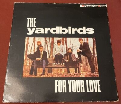 The Yardbirds LP For Your Love Topline Reissue 1984