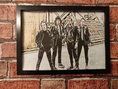 The Clash Pop Art Tribute Poster Print