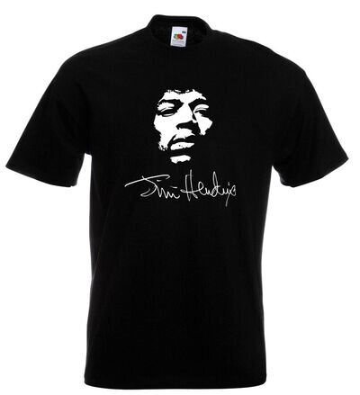 Jimi Hendrix T Shirt Autograph Purple Haze