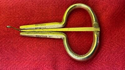 Vintage Mouth Jaw Harp Metal Musical Instrument Made In England