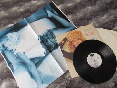 Kylie Minogue VINTAGE Poster & LP 'Enjoy Yourself'