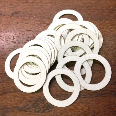 100 Blotter Paper Valve Rings/Gaskets Ampico Early A/Amphion Valves